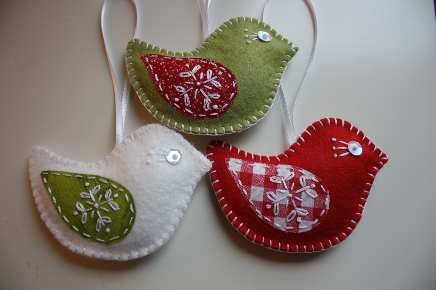 Felt Christmas decorations 98 Felt Christmas decorations 22