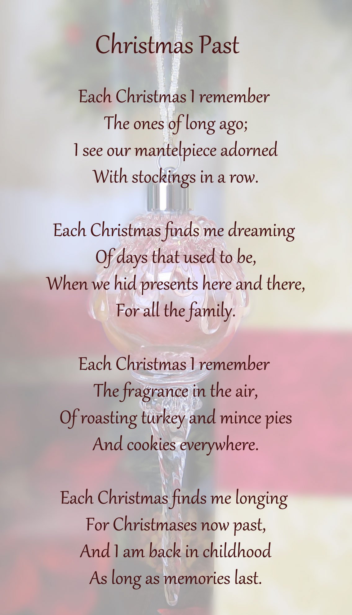 Beautiful Christmas Poems