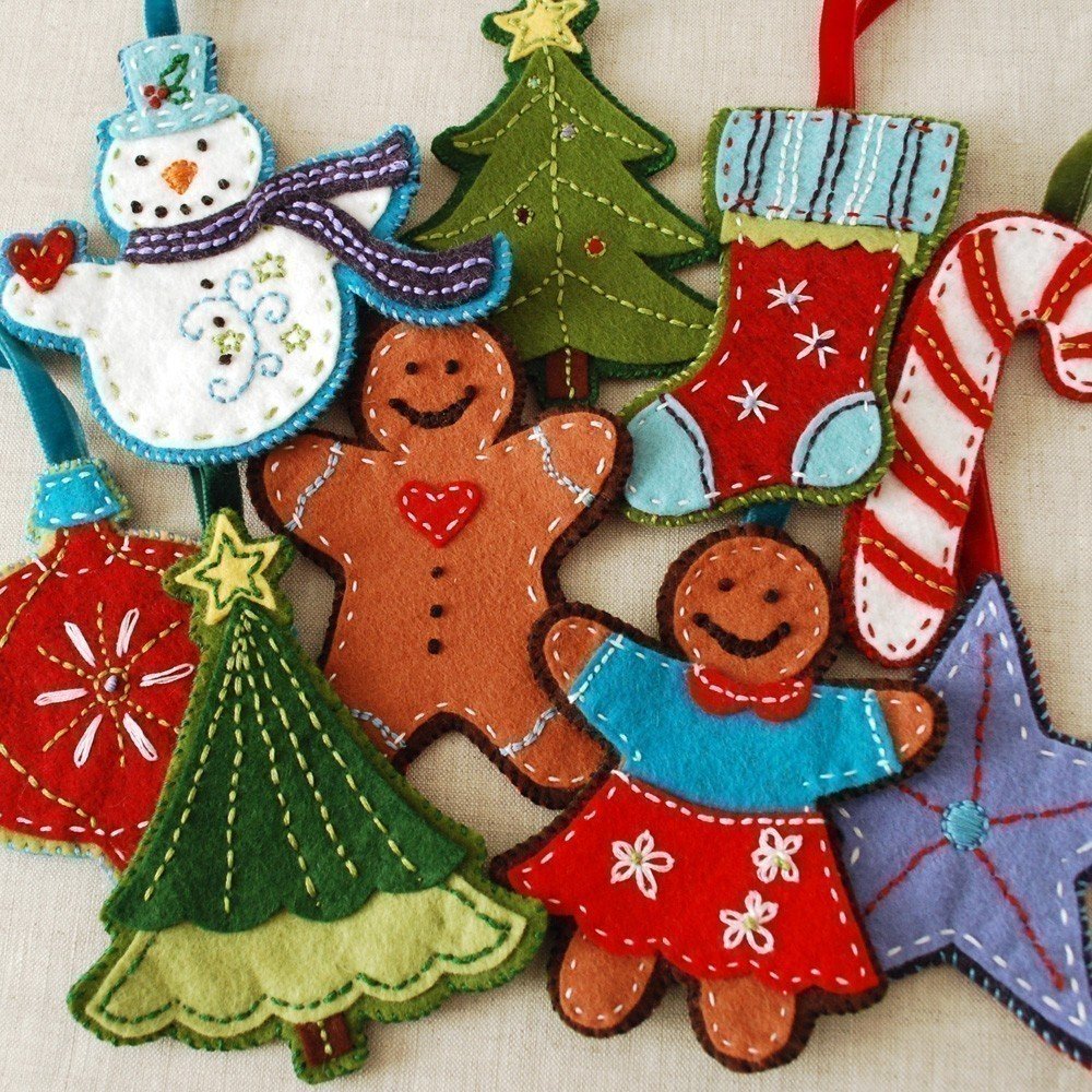 Felt Christmas Ornaments Pictures & Photos