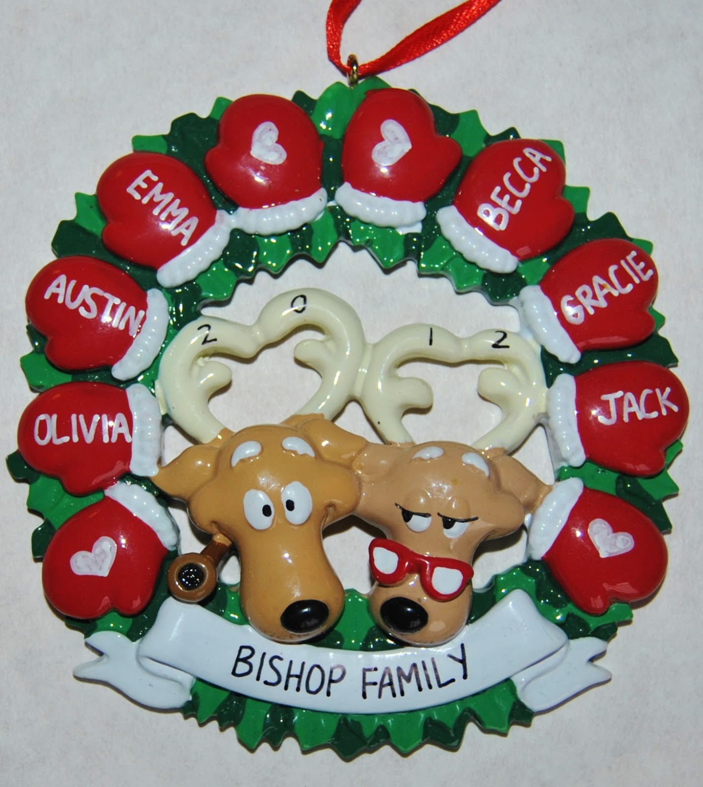 Beautiful Personalized Christmas Ornaments
