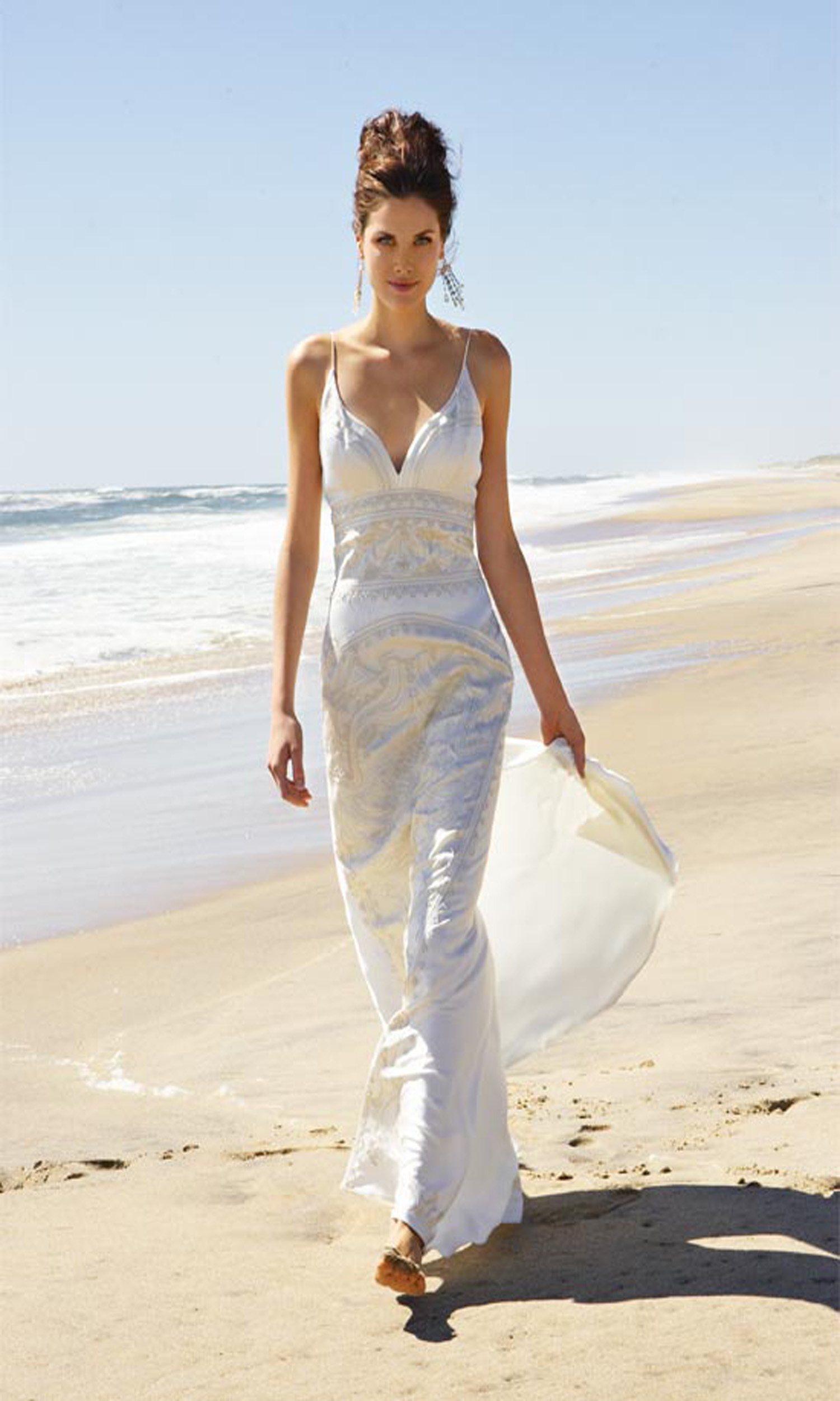 20 Unique Beach Wedding Dresses For A Romantic Beach Wedding  MagMent