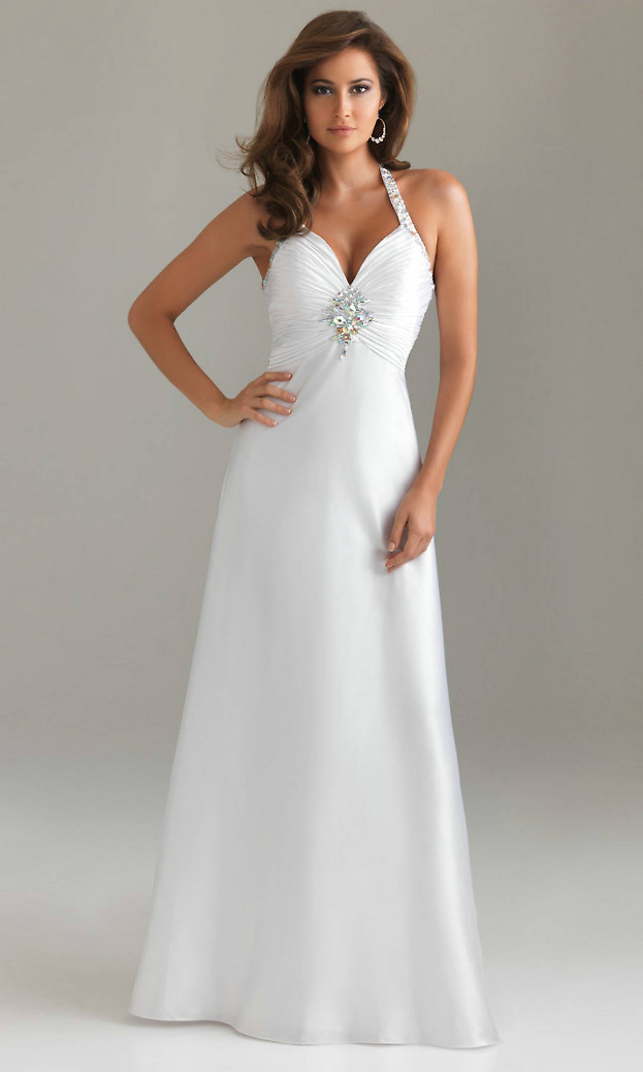 20 Beautiful White  Prom  Dresses  MagMent