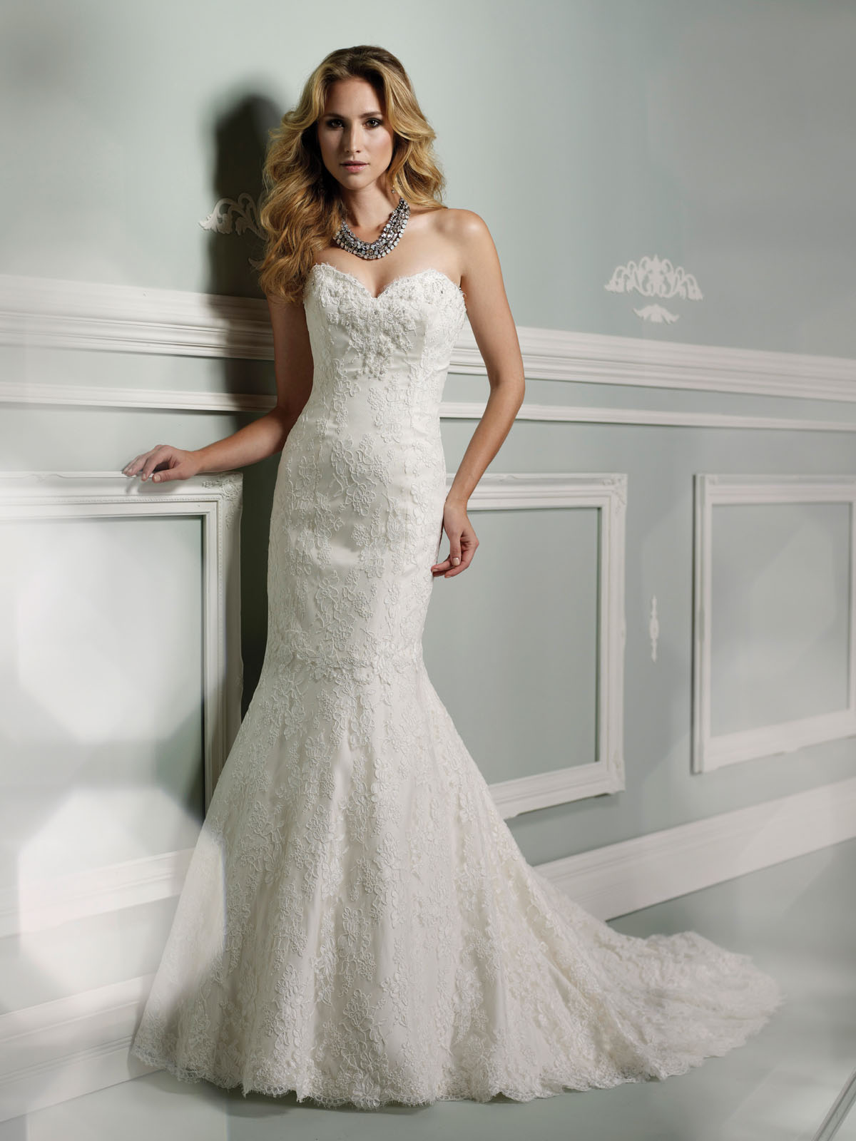 Great Lace Top Wedding Dress in the world Don t miss out 