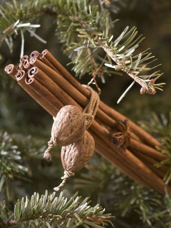 25 Easy Natural Christmas Ornaments Ideas  MagMent