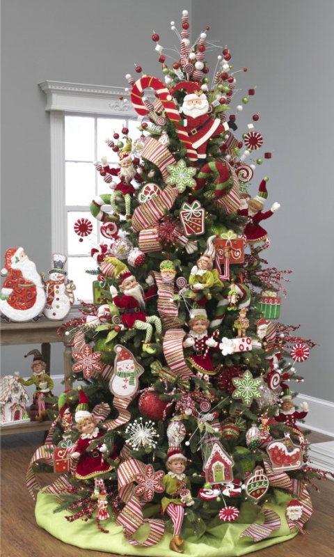 30 Candy Christmas Tree Decorations Ideas That Will Make Your Holiday