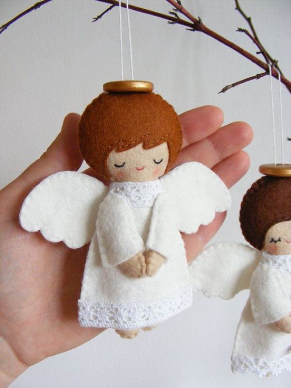 25 Beautiful Angel Christmas Ornaments Ideas MagMent