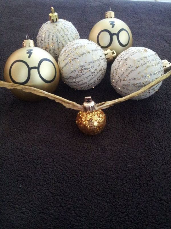 25 Great Harry Potter Christmas Ornaments Inspirations - MagMent